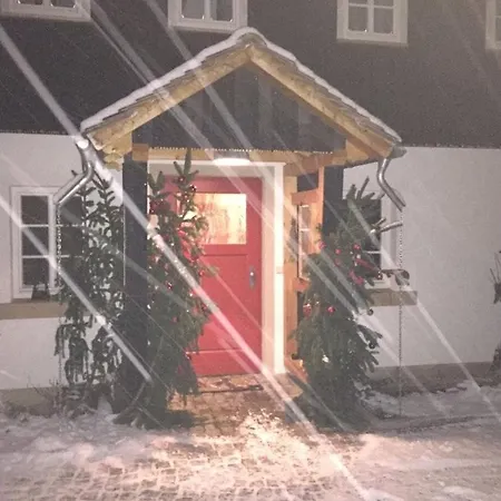 Schwarzer Kater Ferienhaus Großschönau